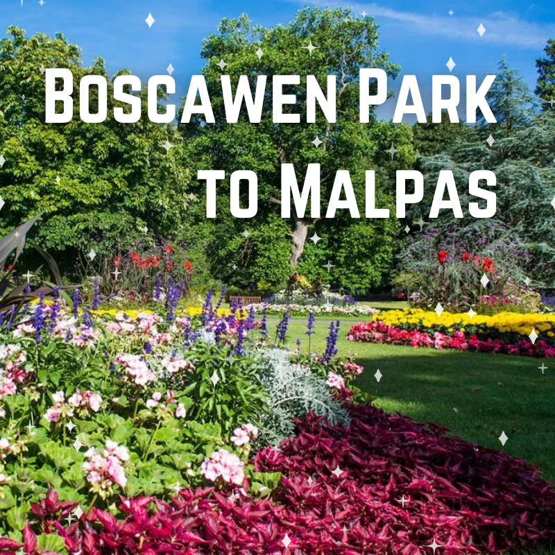 Boscawen Park to Malpas